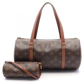 Bolsa Louis Vuitton Papillon 30 Monograma Marrom M51365 Marrom