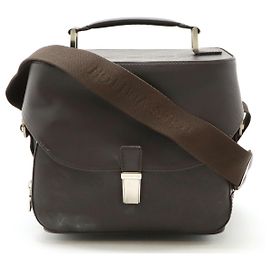 Louis Vuitton Charlie Monogram Glace camera bag Brown