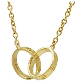 Cartier 18K Gelbgold LOVE Halskette B7212400 Golden