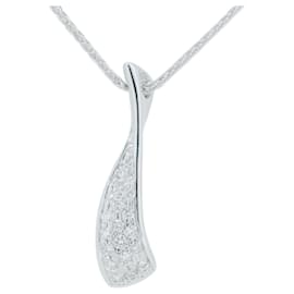 Autre Marque-Vendome Aoyama Diamond Necklace 0.22ct K18WG-Other