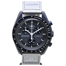 Omega x Swatch MoonSwatch BioCeramic Quartz Watch SO33A100 Black