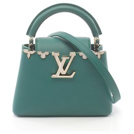Borsa Louis Vuitton Capucines Mini M23766 Verde