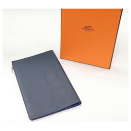 Hermès-Hermes Swift Notebook Cover EA12345-Blue