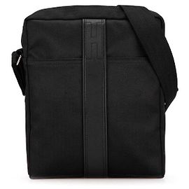 Hermès Hermes Acapulco Chevron Leather Shoulder Bag Black