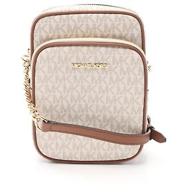 Michael Kors Jet Set Travel Schultertasche Weiß