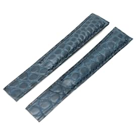 Chopard Crocodile Official Replacement Strap Leather Strap Blue