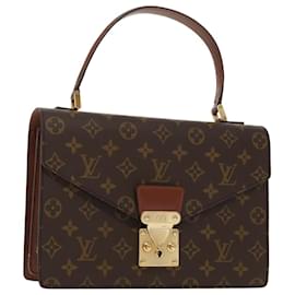 Louis Vuitton-LOUIS VUITTON Monogram Concorde Hand Bag M51190 LV Auth ep6659-Monogram