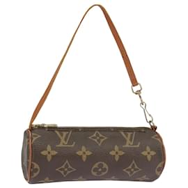 Louis Vuitton-LOUIS VUITTON Monogram Papillon Pouch LV Auth 98885-Monogram