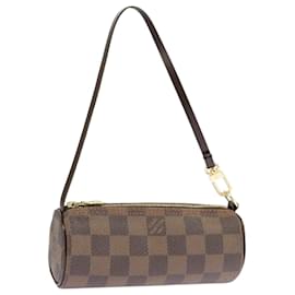 Louis Vuitton-LOUIS VUITTON Damier Ebene Papillon Pouch LV Auth 98544-Other