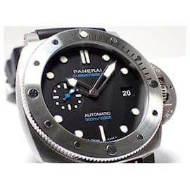 Panerai-PANERAI Submersible Quaranta Quattro PAM01229 '22 Mens-Silvery