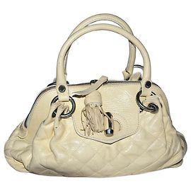 Moschino bolsa Blanco Crema