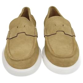 Hermès-HERMES Flats T.EU  Suede-Beige