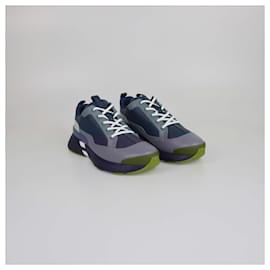 Hermès-HERMES Flats T.EU  Leather-Blue