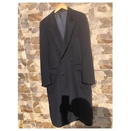 Yves Saint Laurent-Men's coats-Blue