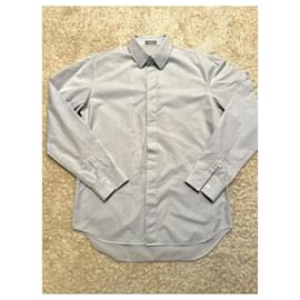 Dior-Dior Oblique Shirt-Light blue