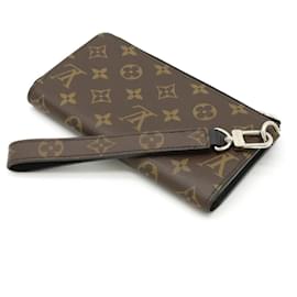 Louis Vuitton-Louis Vuitton Monogram Macassar Zippy Wallet-Black