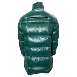 Bottega Veneta-Bottega Veneta Puffer Coat in Green Polyamide-Green