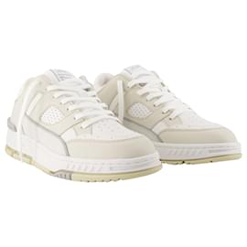Axel Arigato-Area Lo Sneakers - Axel Arigato - Cream - Leather-Brown,Beige