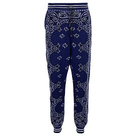 Pantaloni da jogging Amiri tapered in cotone e cashmere blu Blu