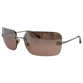 Chanel Coco Mark Plastic Sunglasses 4017 Brown