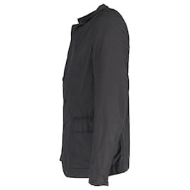 Bottega Veneta- Bottega Veneta Single-Breasted Blazer in Black Nylon-Black