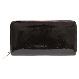 Louis Vuitton-Louis Vuitton Vernis Zippy Wallet M93522-Brown