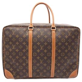 Louis Vuitton-Louis Vuitton Monogram Sirius 45 Boston Bag M41408-Brown