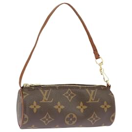 Louis Vuitton-LOUIS VUITTON Monogram Papillon Pouch LV Auth 93062-Monogram
