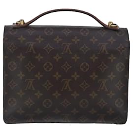 Louis Vuitton-LOUIS VUITTON Monogram Monceau 28 Hand Bag 2way M51185 LV Auth 95822-Monogram