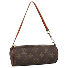 Louis Vuitton-LOUIS VUITTON Monogram Papillon Pouch LV Auth 100318-Monogram