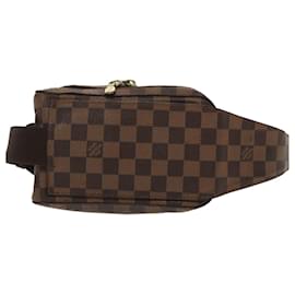Louis Vuitton-LOUIS VUITTON Damier Ebene Geronimos Shoulder Bag N51994 LV Auth 99744-Other
