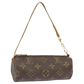 Louis Vuitton-LOUIS VUITTON Monogram Papillon Pouch LV Auth 100072-Monogram