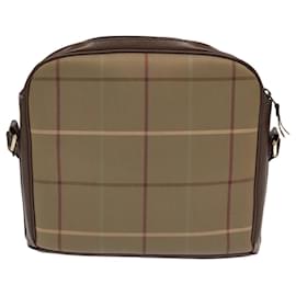 Autre Marque-Burberrys Nova Check Shoulder Bag Beige Auth th5431-Beige