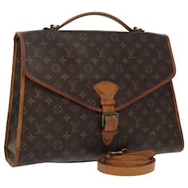 Louis Vuitton-LOUIS VUITTON Monogram Beverly Hand Bag 2way M51120 LV Auth 99810-Monogram