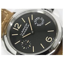 Panerai-PANERAI Luminor Marina 8 DAY'S Acciaio PAM00590 T series Mens-Silvery