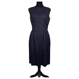 Dolce & Gabbana-Gray wool dress by Dolce & Gabbana-Grey