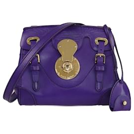 Ralph Lauren-RALPH LAUREN Handbags T.  Leather-Purple