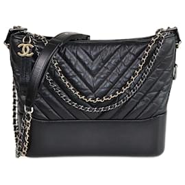 Chanel-CHANEL Handbags T.  Leather-Black