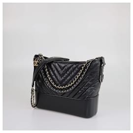 Chanel-CHANEL Handbags T.  Leather-Black