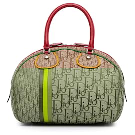 Dior-Brown Dior Diorissimo Rasta Handbag-Brown