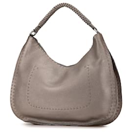 Fendi-Sac Hobo Selleria Fendi gris-Autre