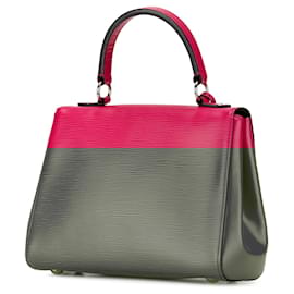 Louis Vuitton-Pink Louis Vuitton Epi Cluny BB Satchel-Pink