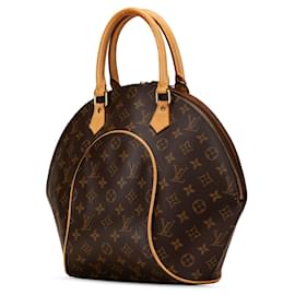 Louis Vuitton-Brown Louis Vuitton Monogram Ellipse PM Handbag-Brown