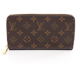 Louis Vuitton-Louis Vuitton Zippy Wallet Monogram Brown-Brown