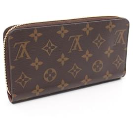 Louis Vuitton-Louis Vuitton Zippy Wallet Monogram Brown-Brown