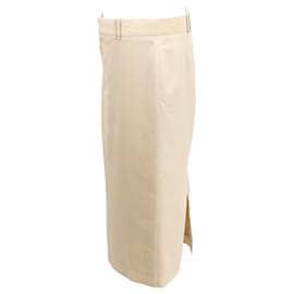 Gucci-Gucci skirt in beige wool-White,Cream