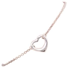 Tiffany & Co-Pulseira de prata 3P Open Heart da Tiffany-Prata,Metálico