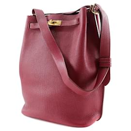Hermès-Hermes So Kelly 26 Togo Shoulder Bag Red-Red