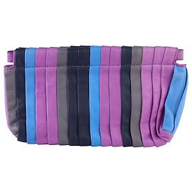 Clutch de cuero plisado multicolor Chloé Otro