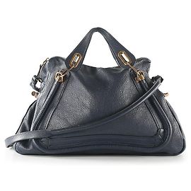 Chloé Bolsa de ombro Paraty em couro azul Chloe Azul Azul marinho